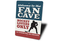 Load image into Gallery viewer, Hockey Fan Cave Sign