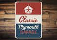 Load image into Gallery viewer, Classic Plymouth Garage Sign