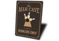 Load image into Gallery viewer, Bowler Man Cave Sign