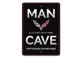 Load image into Gallery viewer, Corvette Man Cave Sign