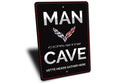 Load image into Gallery viewer, Corvette Man Cave Sign