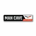 Load image into Gallery viewer, Man Cave Chevy Corvette Sign