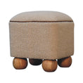 Load image into Gallery viewer, Serenity Footstool with Ball Feet