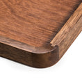 Load image into Gallery viewer, Acacia Wood Square Serving Tray 14" x 14"