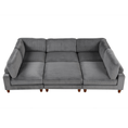 Load image into Gallery viewer, 163''Modular Sectional Sofa,with Ottoman L Shaped Corner Sectional for
