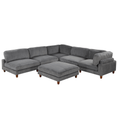 Load image into Gallery viewer, 163''Modular Sectional Sofa,with Ottoman L Shaped Corner Sectional for
