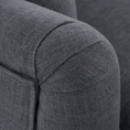 Load image into Gallery viewer, Upholstered Country Style Sofa with Wooden Legs and Two Throw Pillows
