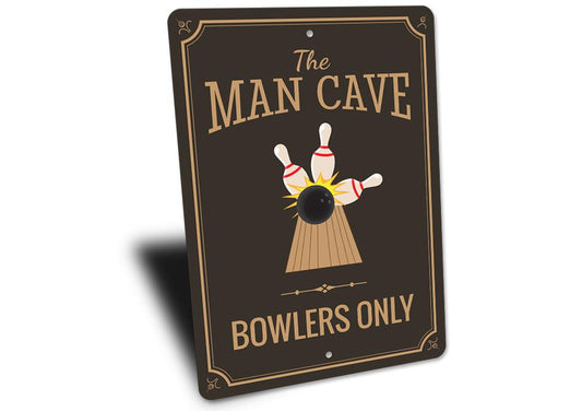 Bowler Man Cave Sign