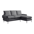 Load image into Gallery viewer, 81"Modern Sectional Technical leather L-Shaped Sofa Couch with
