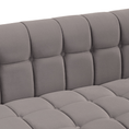 Load image into Gallery viewer, 63" Modern Sofa Dutch Fluff Upholstered sofa with solid wood legs,
