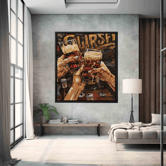 Cheers Framed Framed Print