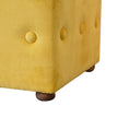 Load image into Gallery viewer, Mustard Velvet Lid-up Ottoman
