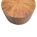 Load image into Gallery viewer, Chestnut Round Wooden Coffee Table
