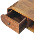 Load image into Gallery viewer, Chestnut Circular TV Unit
