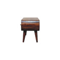 Load image into Gallery viewer, Chestnut Circular TV Unit
