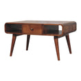 Load image into Gallery viewer, Curved Honey Caramel Coffee Table
