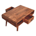 Load image into Gallery viewer, Curved Honey Caramel Coffee Table
