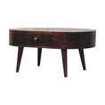 Load image into Gallery viewer, California Walnut Rounded Coffee Table
