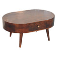 Load image into Gallery viewer, California Walnut Rounded Coffee Table
