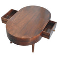 Load image into Gallery viewer, California Walnut Rounded Coffee Table
