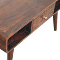 Load image into Gallery viewer, Curved California Walnut Coffee Table

