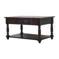Load image into Gallery viewer, Turned Legs Cherry Console Table
