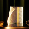 Load image into Gallery viewer, Acrylic Glowing Sheet Table Lamp
