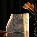 Load image into Gallery viewer, Acrylic Glowing Sheet Table Lamp
