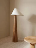 Load image into Gallery viewer, Alina Oak Wood Floor Lamp
