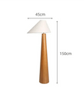Load image into Gallery viewer, Alina Oak Wood Floor Lamp
