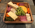 Load image into Gallery viewer, Acacia Wood Square Serving Tray  14" x 14"
