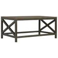 Load image into Gallery viewer, Industrial Cross Metal Coffee Table
