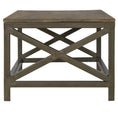 Load image into Gallery viewer, Industrial Cross Metal Coffee Table

